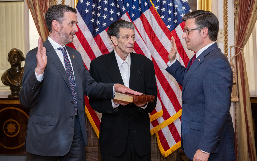 Taking the Oath of Office